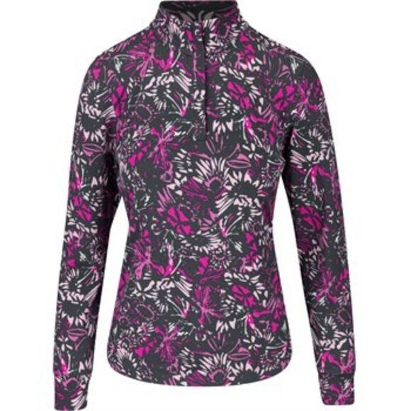 NWT Under Armour Zinger Wild Fields Print 1/4 Zip Outerwear Pullover Golf - Picture 2 of 7